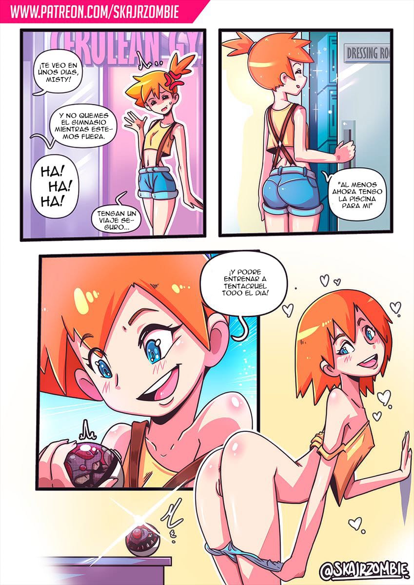 A Tentacular Day – Misty Hentai