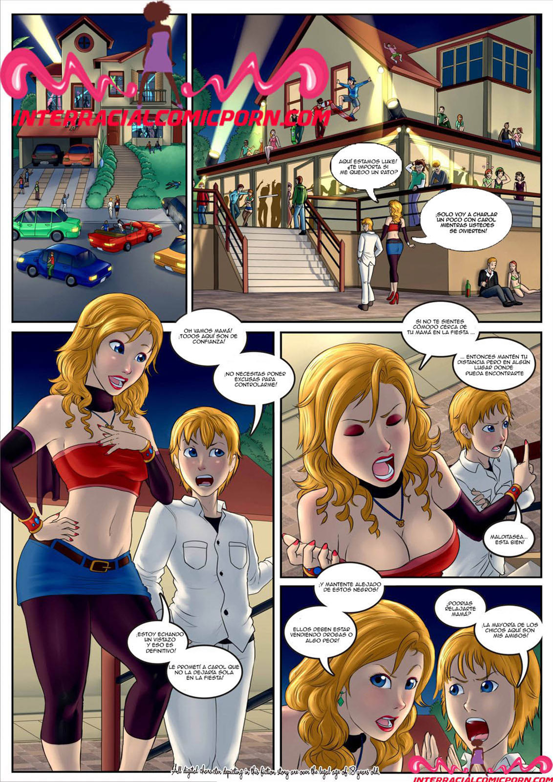 Blackmail 1 – InterracialComicPorn