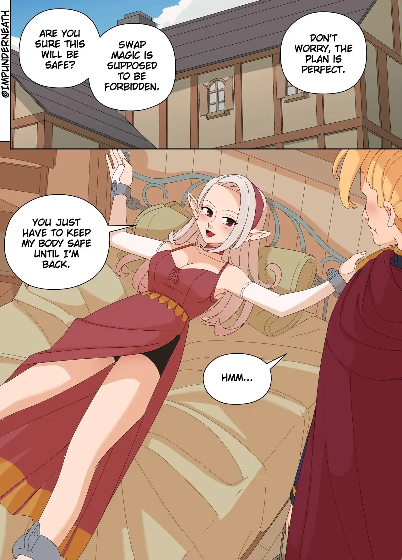 Elf and Criminal Body Swap – ImpUnderneath