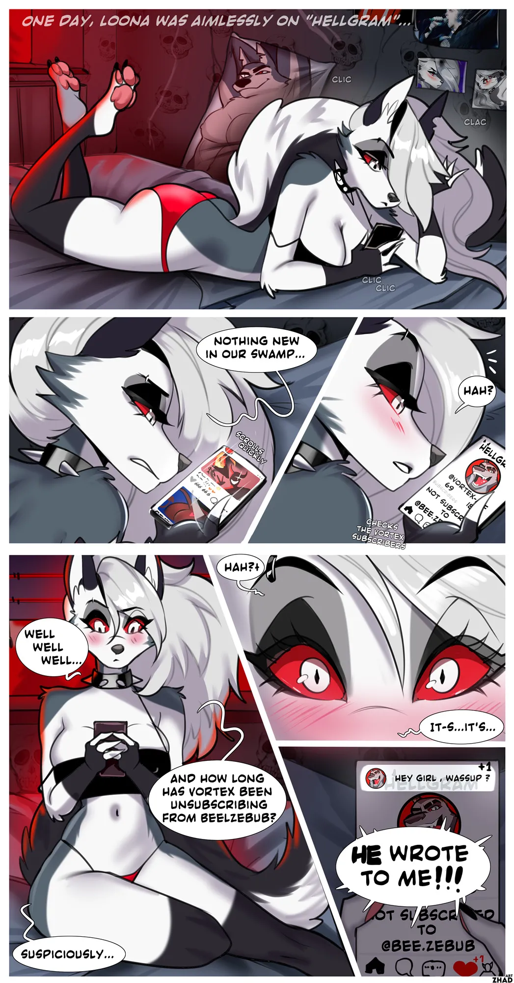 Fan Comic With Loona – Zhadart