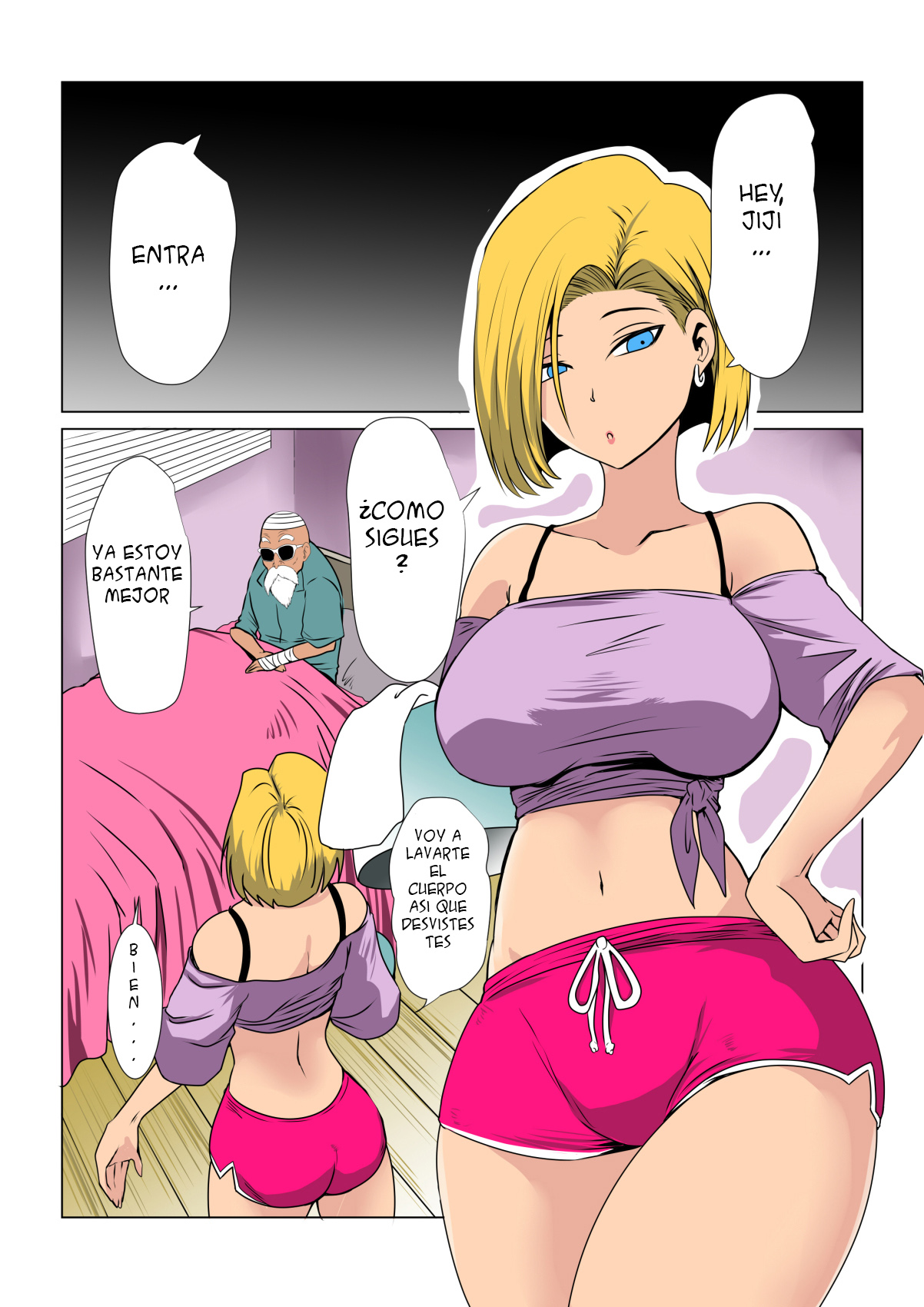 Las Atenciones de la Esposa al Viejo