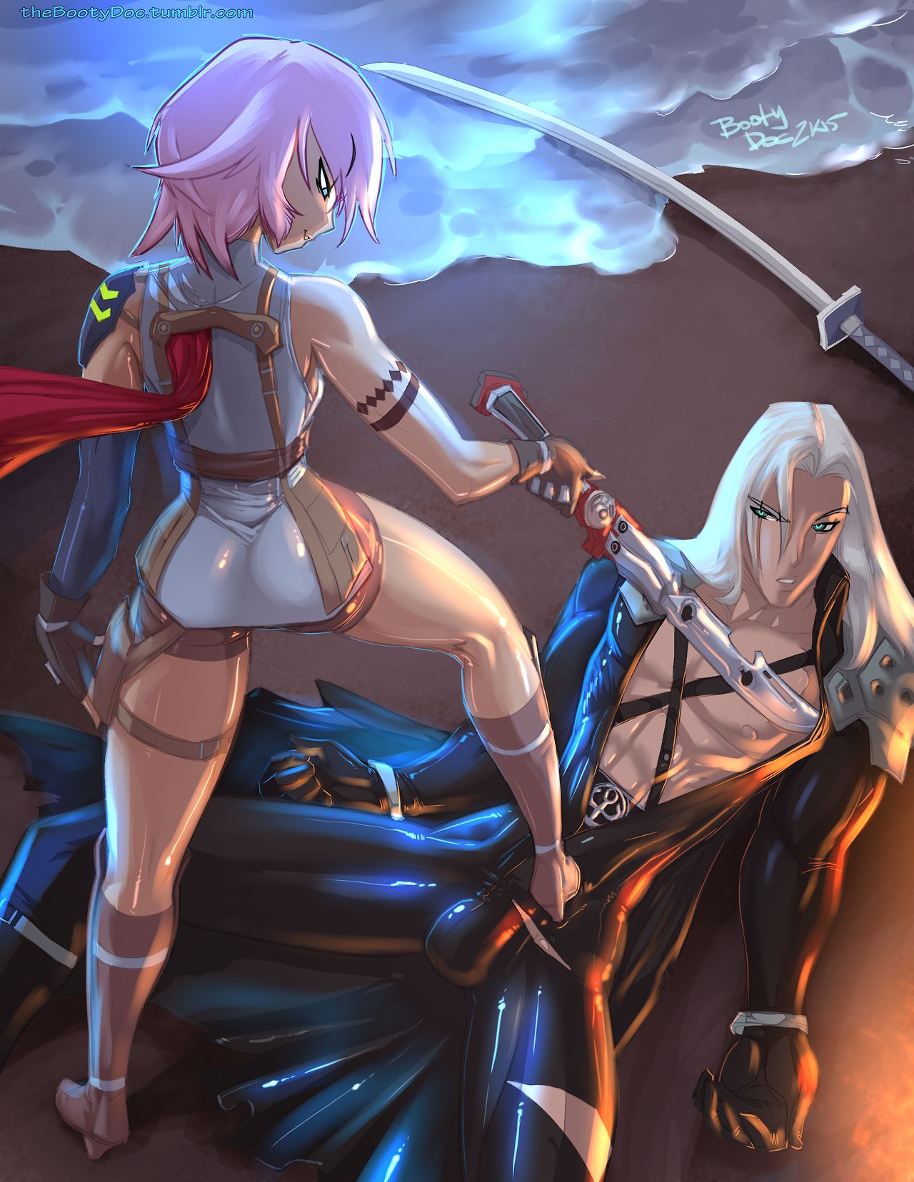 Lightning vs Sephiroth – Fred Perry