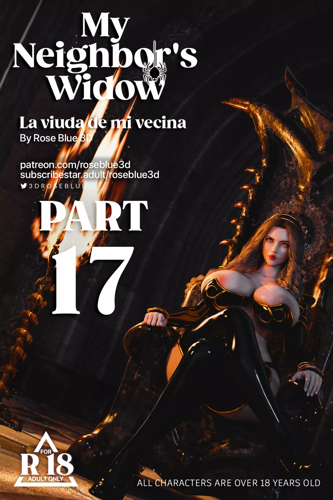 My Neighbor’s Widow 17 – RoseBlue3D