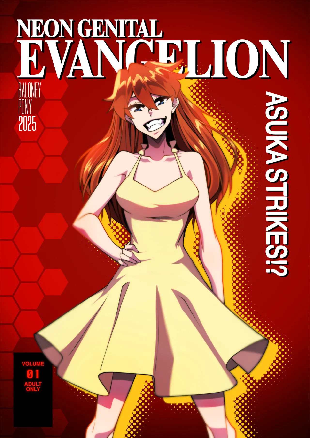 Neon Genital Evangelion Asuka Strikes – Baloney Pony