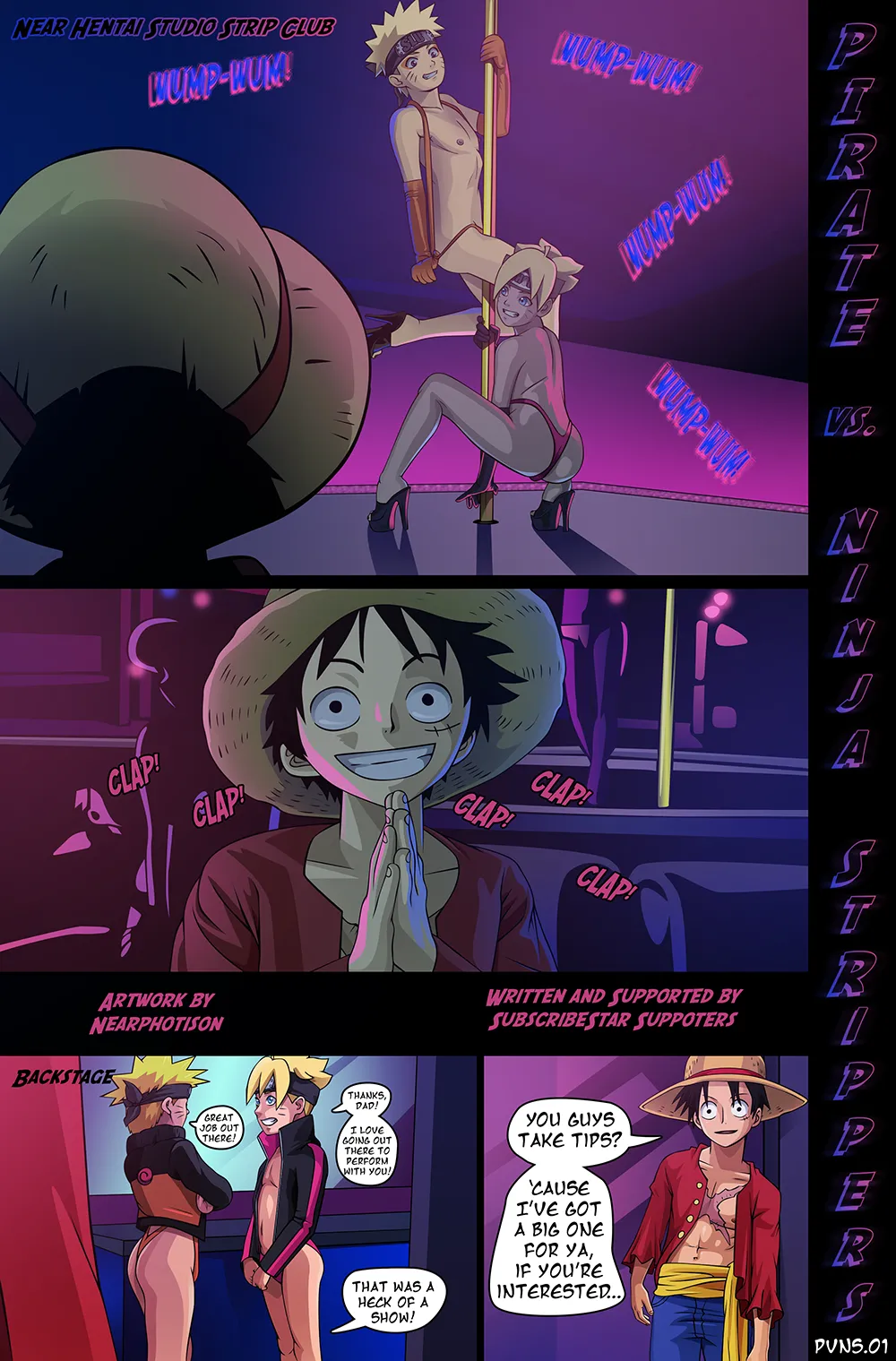 Pirate vs Ninja Strippers – Nearphotison