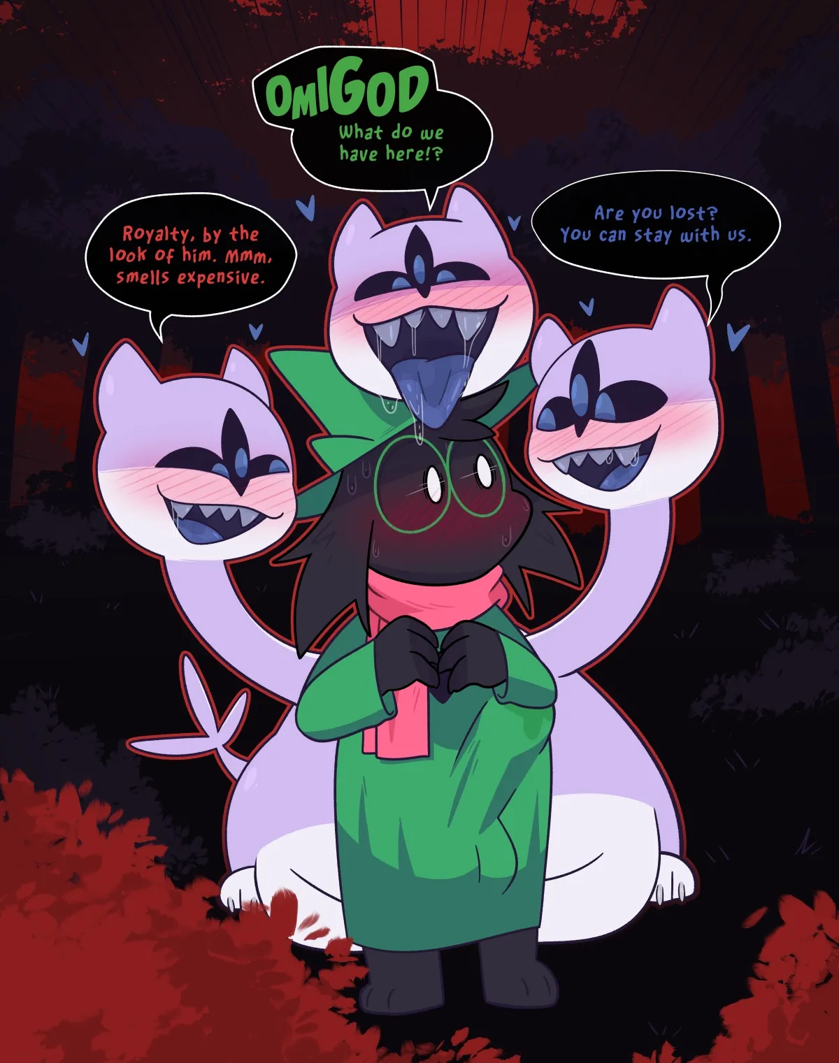 Ralsei x Clover – CrushPepper