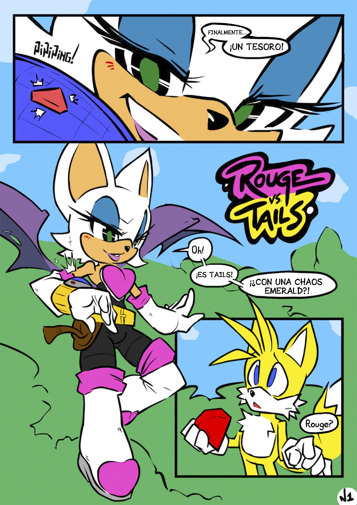 Rouge vs Tails – NanoJam