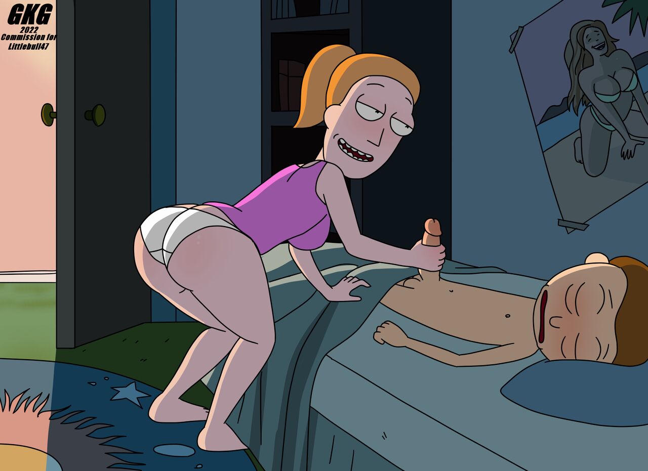 Sneaking into Morty's room at night – GKG