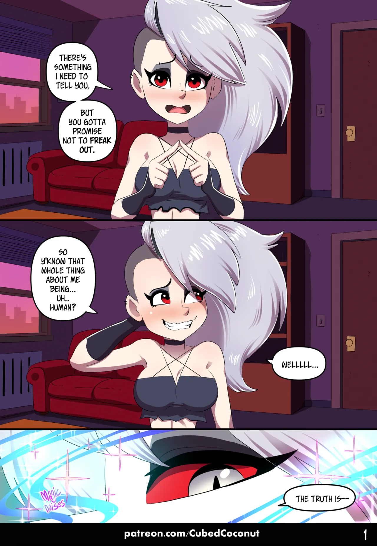 The Human and the Hellhound – CubedCoconut