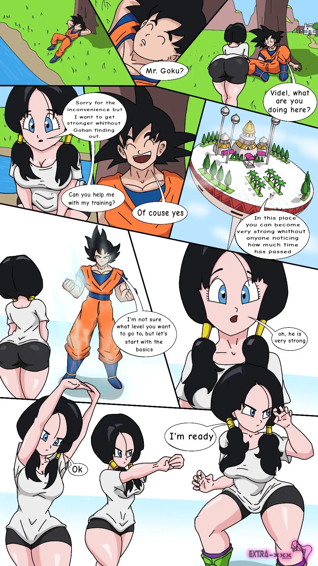 Videl x Goku – Extranimacion