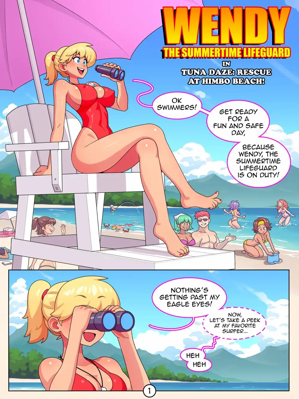 Wendy the Summertime Lifeguard – RoninDude