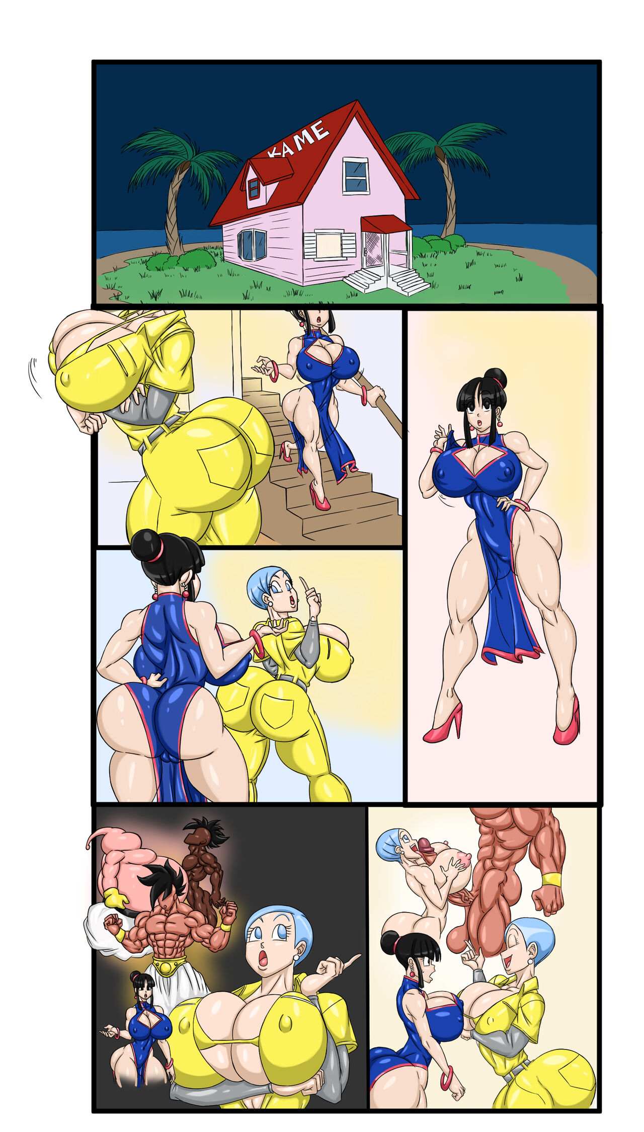 Bulma and Chichi Tag Team – Sol1Sun