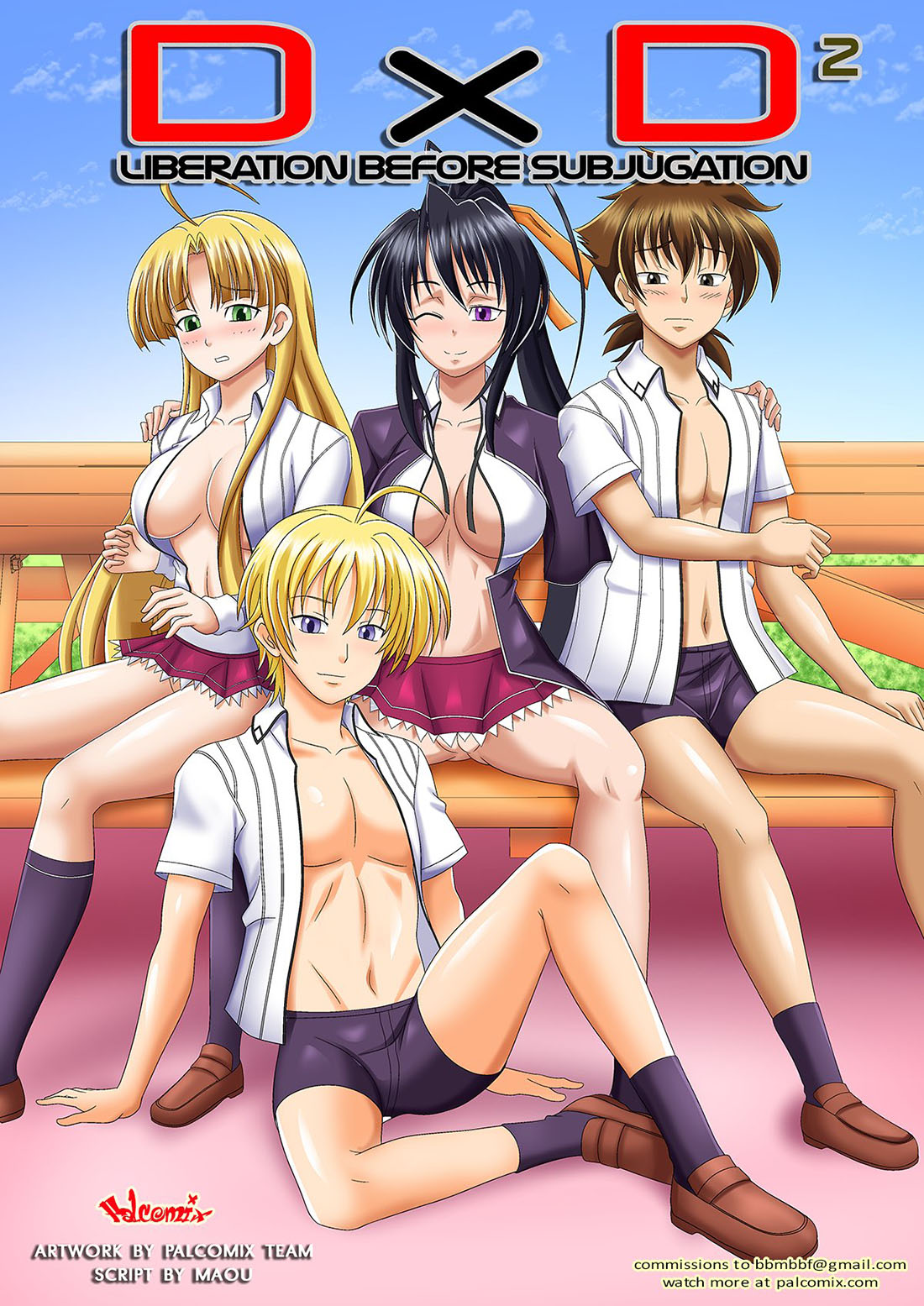 DxD Subjugation Before Liberation 2 – Palcomix