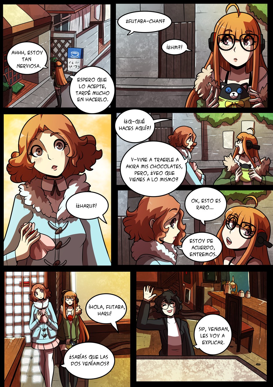 Joker Futaba Haru Comic – Kinkymation