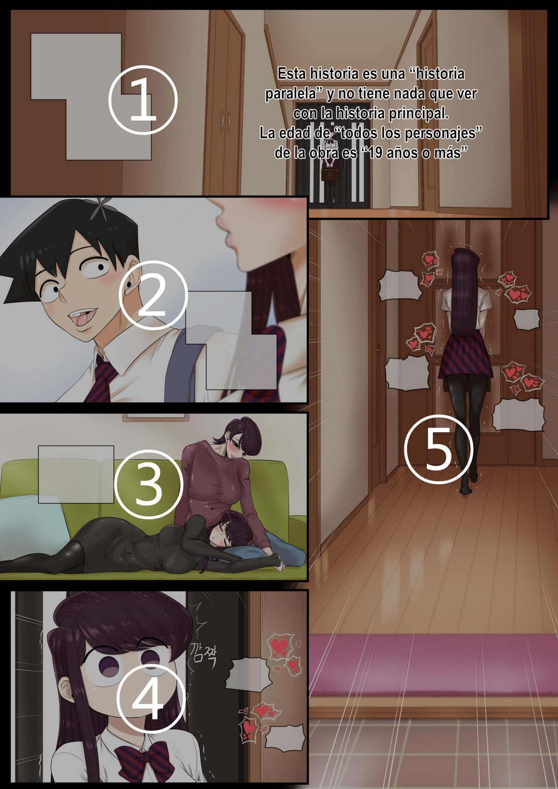 Komi-san quiere estar con su madre – TaejaHo