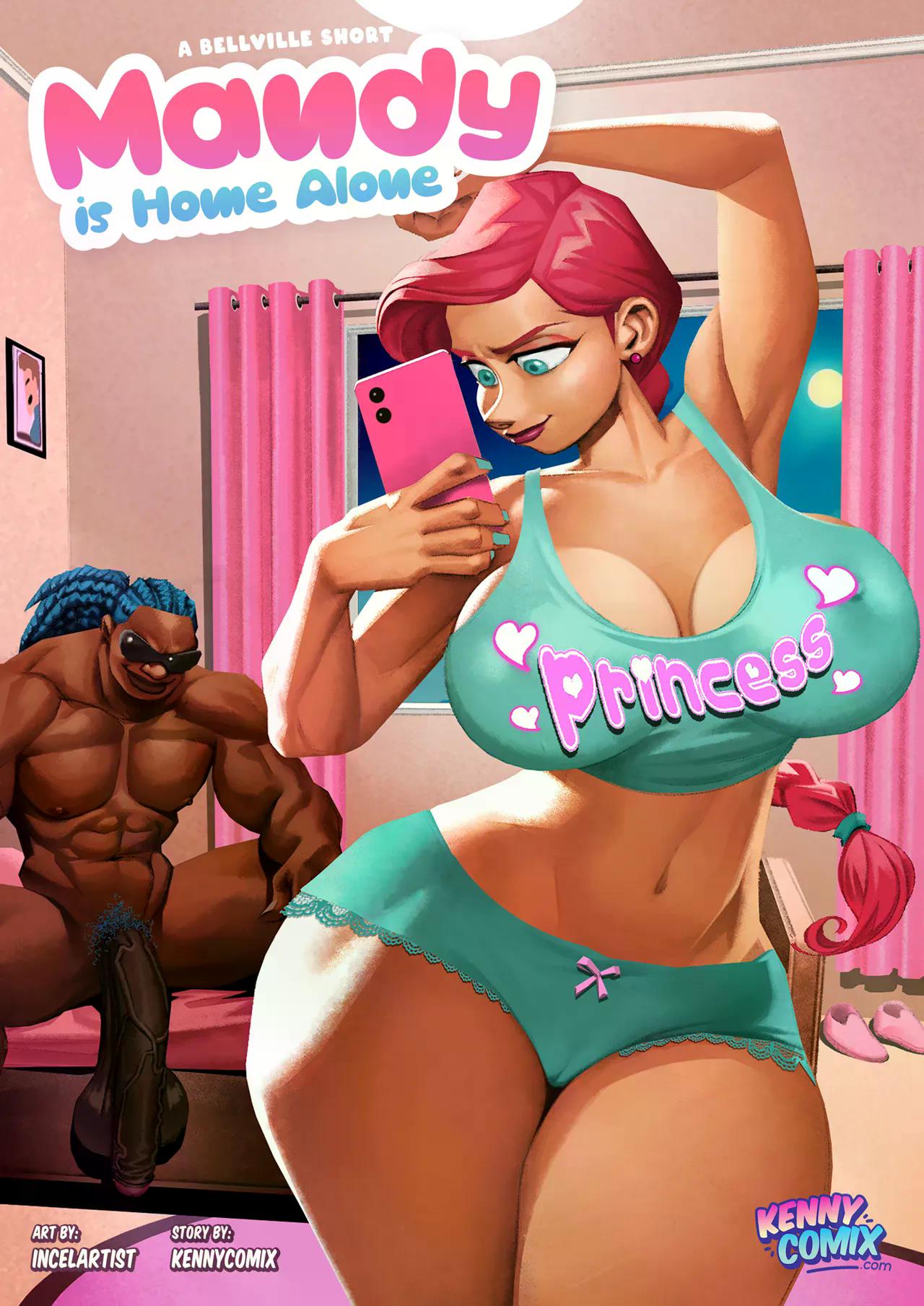 Mandy is Home Alone – Kenny Comix