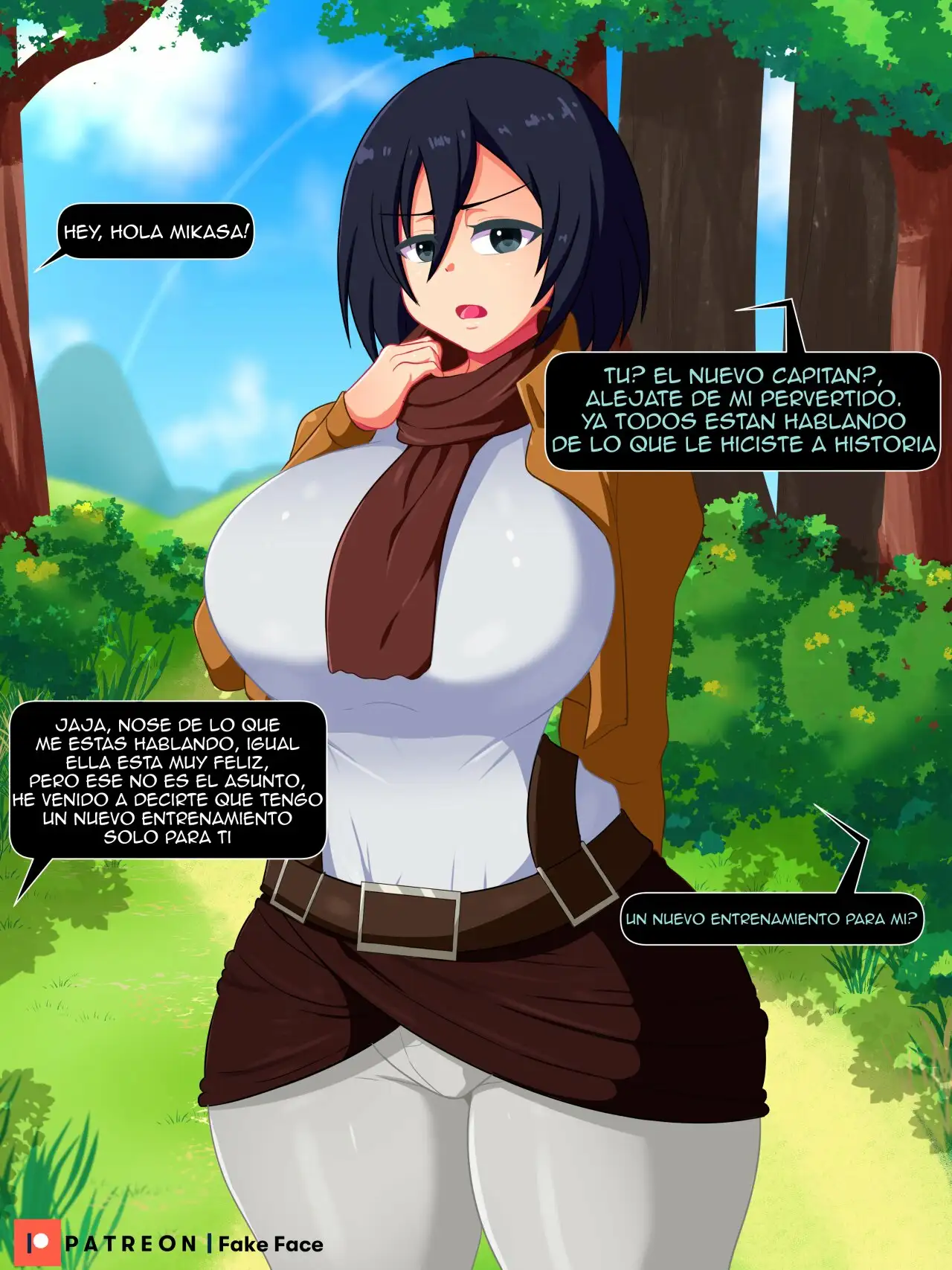 Mikasa!!! – Fake Face