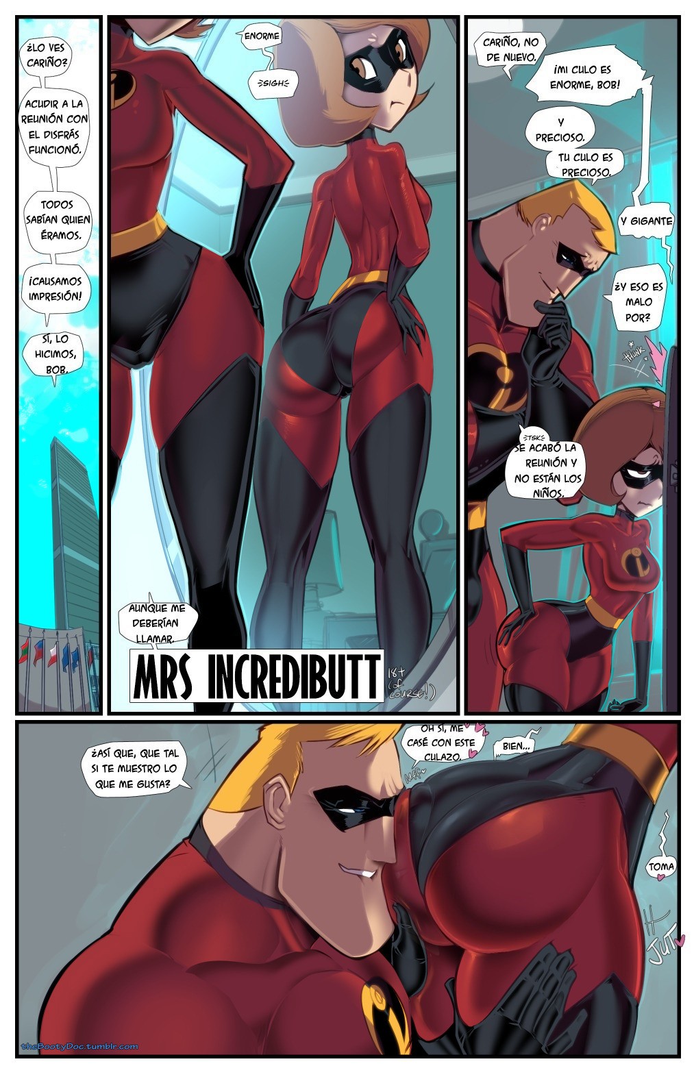 Mrs Incredibutt – Fred Perry