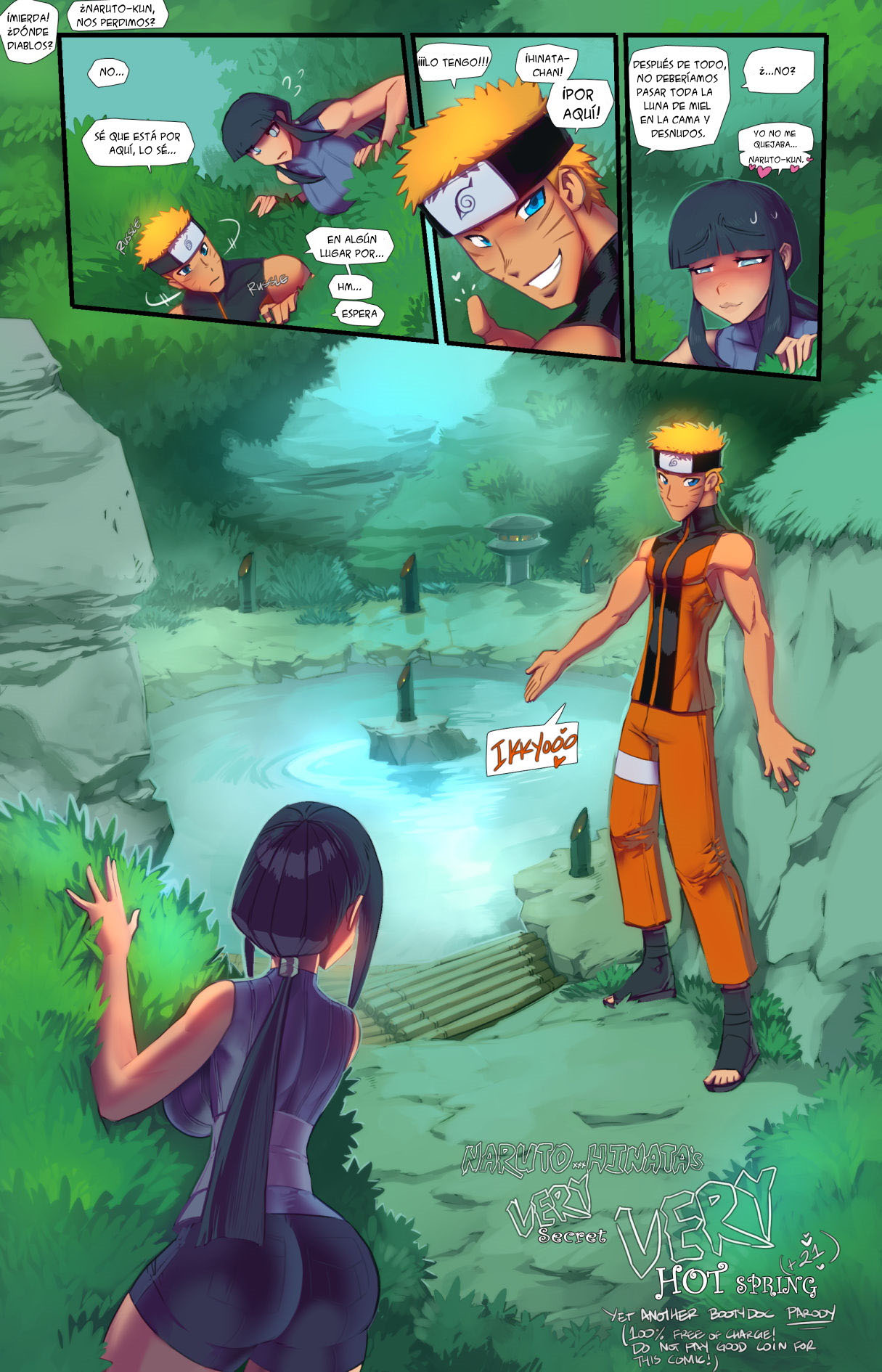 Naruto x Hinata Very Hot Spring – Fred Perry