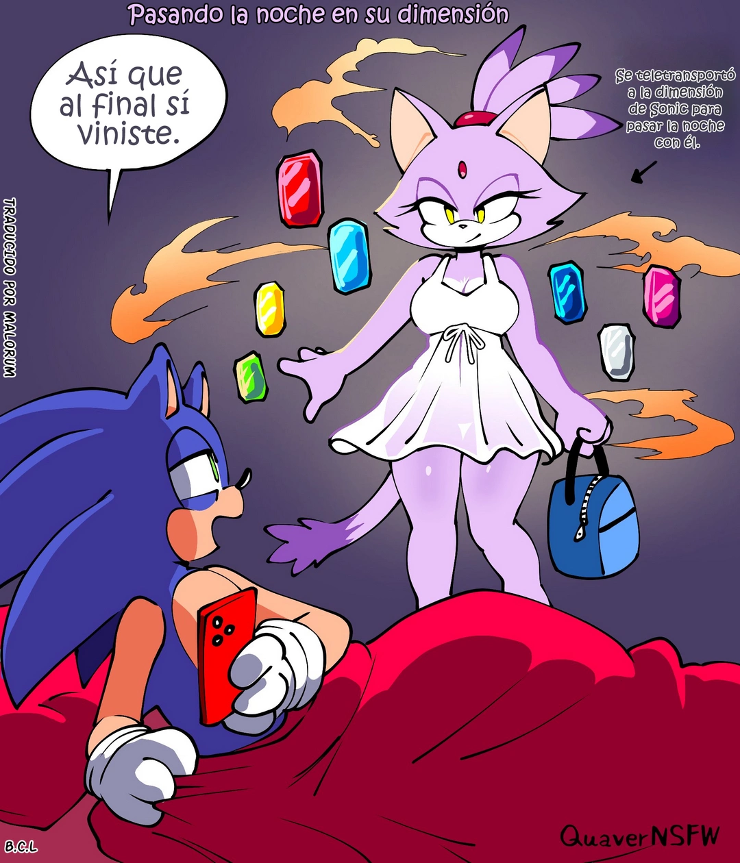 Pasando la Noche en su Dimension – QuaverNSFW