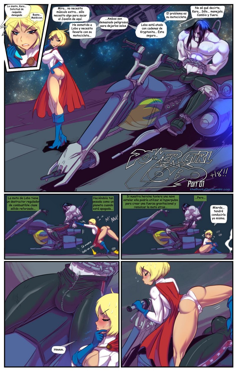 PowerGirl XXX Lobo – Fred Perry