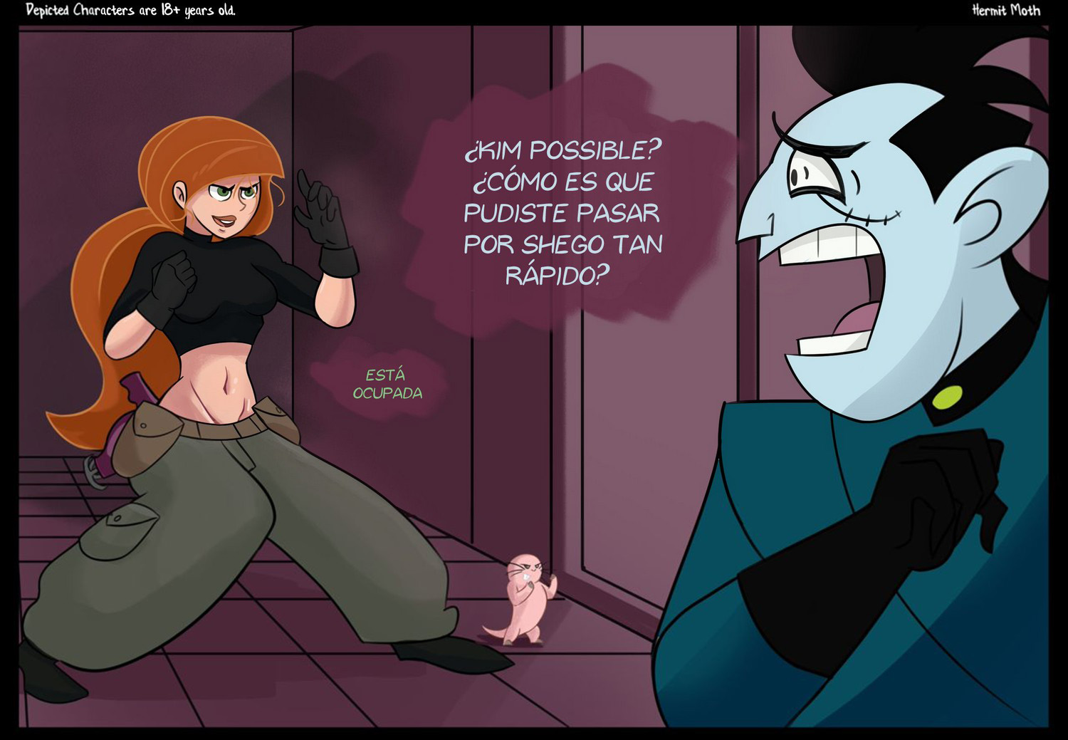 Shego’s Distraction – Hermit Moth
