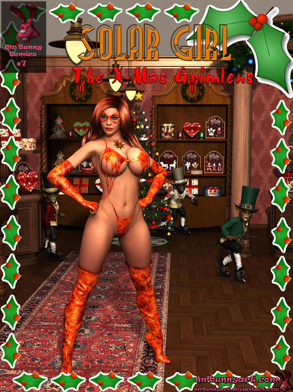 Solar Girl y los Grimlens – MrBunnyArt