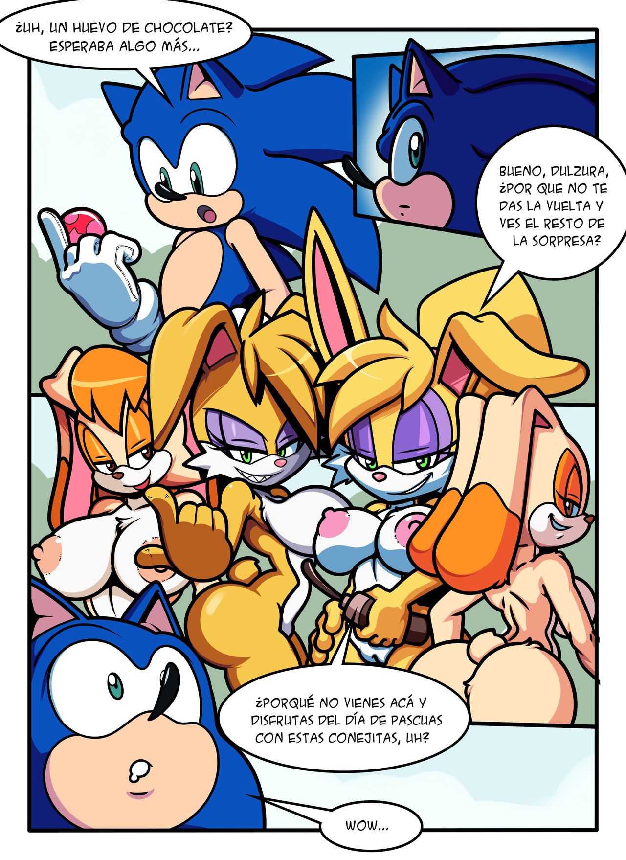 Sonic Girls Easter