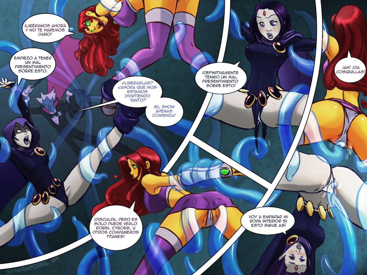 Tentacled Titans – Teen Titans